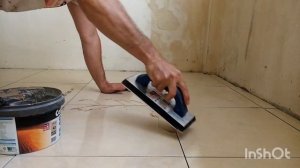 Как затереть плиточные швы. Формирование плиточных швов.