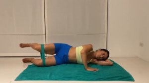 Отведение бедра лежа на боку (трисет)