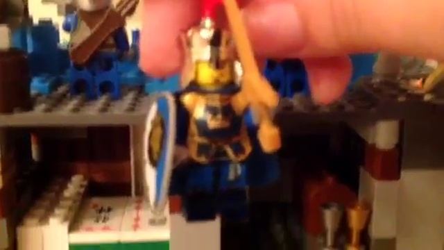 Обзор на самоделку Лего замок рыцарей смотреть онлайн