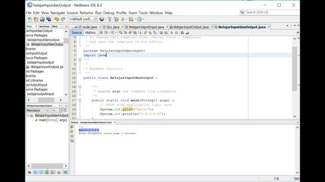 Video Pembelajaran Input Output Pemograman JAVA смотреть онлайн