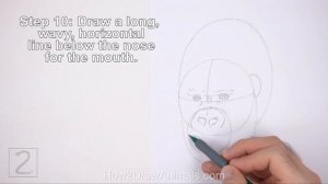 How to Draw a Gorilla (Head Detail)