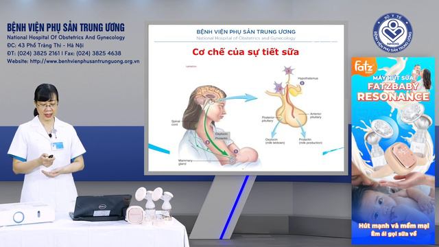 TƯ VẤN SẢN PHỤ KHOA - Nuôi con bằng sữa mẹ - Bệnh viện Phụ Sản Trung Ương -Tập 5