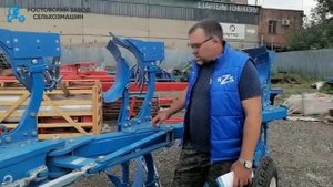 Оборотный плуг JeeGee 3+1 от РЗС