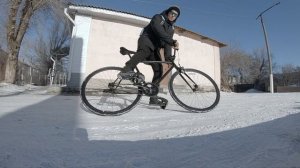 Зимняя велорезина. Тест покрышки Schwalbe.