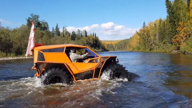 Перевал Дятлова на вездеходах Сокол. часть 1. смотреть онлайн