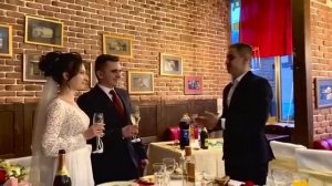 Красивый тост на свадьбу
