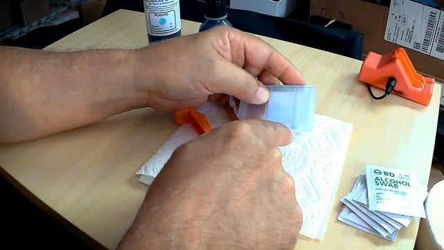 How to Reset and Refill a Flushed and Dried CANON CLI 42 Cart смотреть онлайн