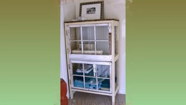 Что можно сделать из старых оконных рам и дверей. Интересные поделки для дома и дачи смотреть онлайн