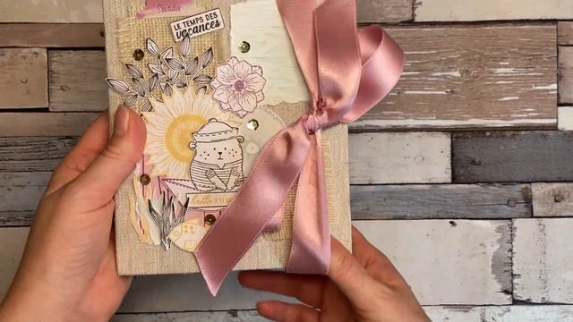 RÉTRO SCRAPBOOKING DES IDÉES DE CRÉATIONS que j'ai faites en juillet смотреть онлайн
