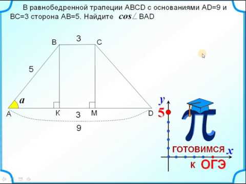 Тригонометрия в прямоугольном треугольнике