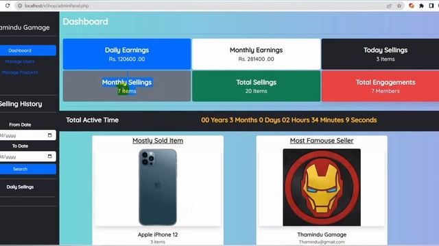 eShop Project | Admin Panel Summarized Report (JAVA INSTITUTE FOR ADVANCED TECHNOLOGY) смотреть онлайн