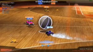 Rocket League Basketball Mode (2v2)