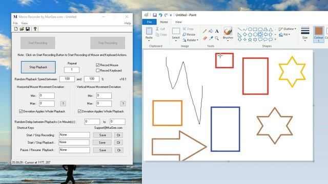 Record and Playback Mouse Clicks смотреть онлайн