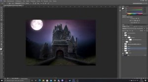 Speed art, Halloween (Photoshop)