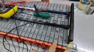 prius 30 ремонт ВЫСОКОВОЛЬТНОЙ БАТАРЕИ. Замена 10 элементов.