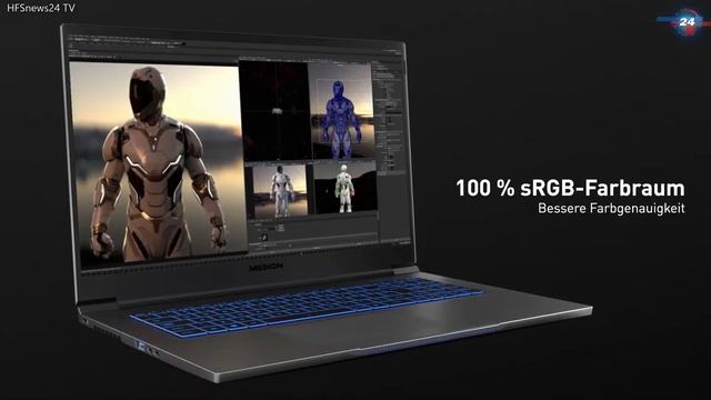 HFSnews24 TV  -  MEDION ERAZER Gaming Notebook mit Intel Core i9 Prozessor