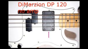 DiMarzio Bass Pickup DP 146 vs. DP 120 Test: Billy Sheehan like Sound