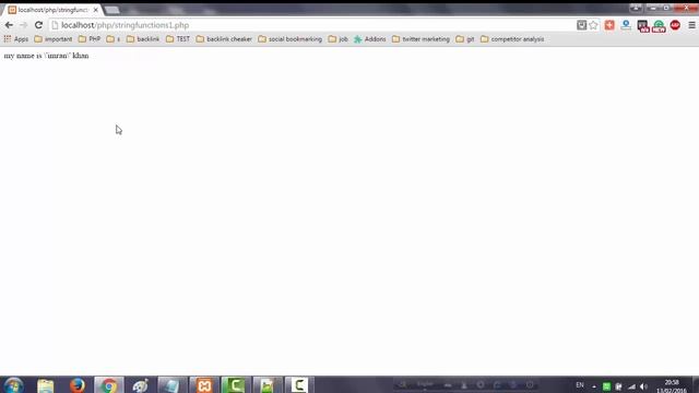 PHP Bangla Tutorial Part 25 (PHP String Functions addslashes and  explode)