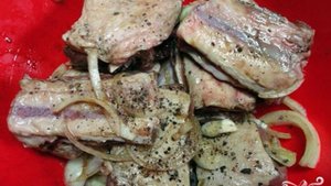 Телячьи ребрышки в духовке