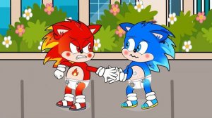 Sonic and Knuckles Spider-man Choice Challenge!!! | Sonic the Hedgehog 2 Animation