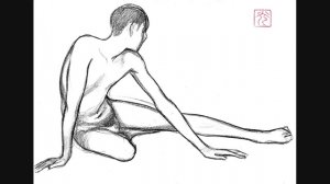 Светлана Тюрина. Академический рисунок мужского тела.