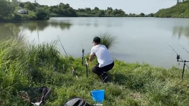 Привольное 4 июня,рыбалка с семьёй. смотреть онлайн