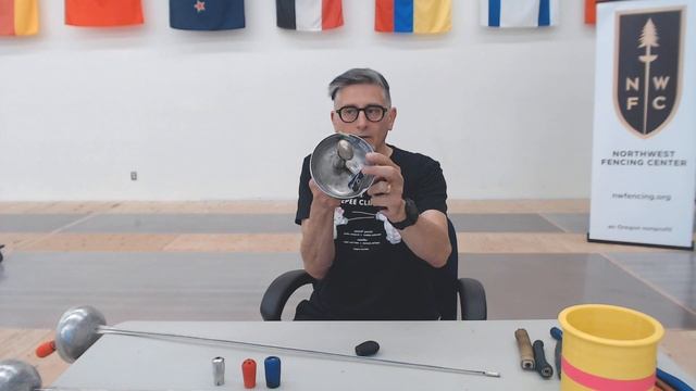 Armory & Equipment Care #13 (French Grip Epee Setup) | Coach Michael McTigue смотреть онлайн