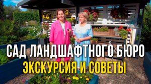 Создание зон отдыха, цветников и декоративного огорода. Экскурсия по саду ландшафтного бюро.