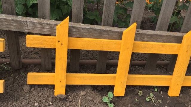 Декоративный забор своими руками смотреть онлайн