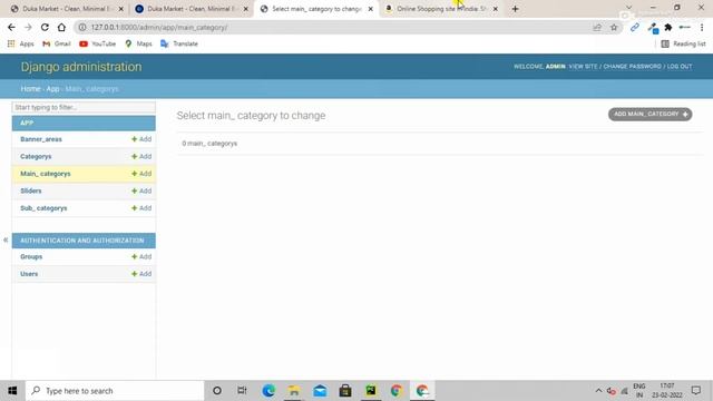 #7 How to Create Main Category, Category and Subcategory in Multivendor Project