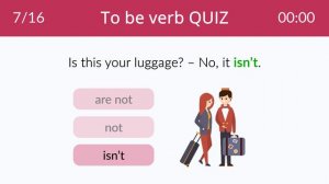 Тест на глагол To Be в английском – To Be verb Test – DA English