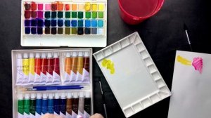 АКВАРЕЛЬ, ПАЛИТРА ДЛЯ АКВАРЕЛИ • Материалы для начинающих • Как выбрать акварель • Советы начинающи