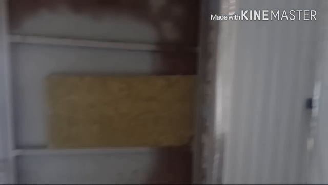 Постройка малярки в гараже. Монтаж профнастила. Стены и ворота