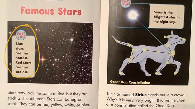 Stars and Constellations by Elizabeth Bennett / A Science Vocabulary Reader from Scholastic