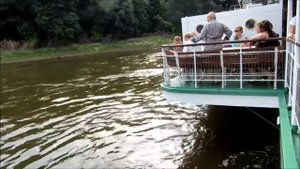 Прогулка на пароходе по реке Эльбе  Дрезден