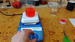 Синтез оксида хрома VI CrO3 (synthesis of chromic anhydride)