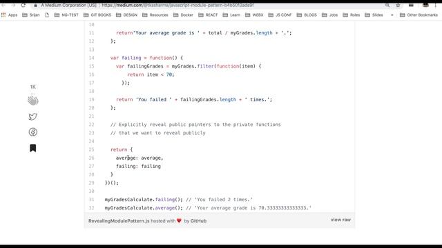 Modul pattern in Javascript #100
