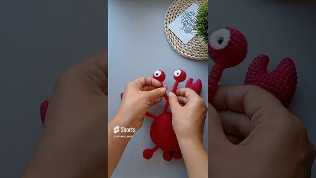 Развивающая игрушка краб-тянучка