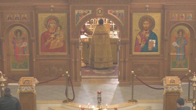 Неделя сыропустная. Прощеное воскресенье. Божественная Литургия.