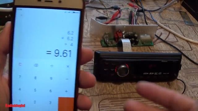D класс TDA7498 в автомагнитолу. Пристрелка