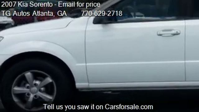 2007 Kia Sorento LX 4WD - for sale in Fairburn, GA 30213 смотреть онлайн