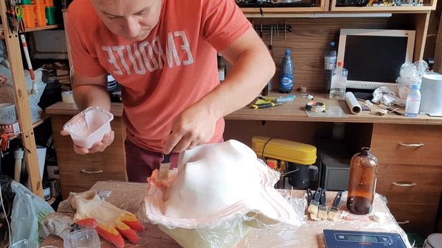 Силиконовая форма своими руками. ЧАСТЬ 3 Изготовление копилки в домашних условиях!! смотреть онлайн