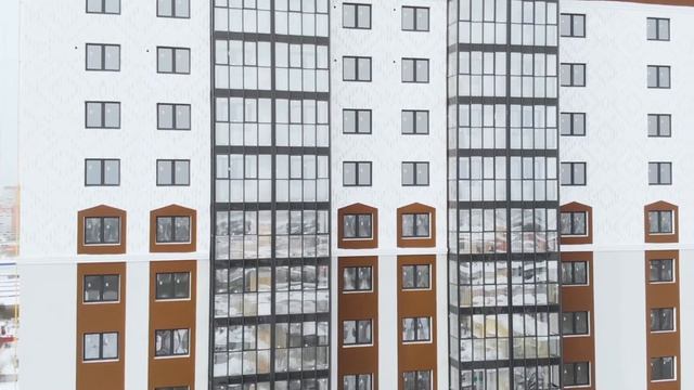 Ход строительства ЖК "Дебют" январь 2021