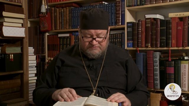 Книга Исход. Глава 23. Протоиерей Олег Стеняев. Библия