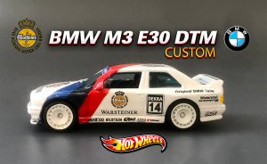 BMW M3 E30 DTM Hot Wheels Custom