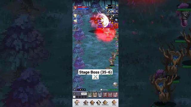 Clearing Stage Boss (35-6) within 1 minute! | Class F Adventurer Gameplay Highlights