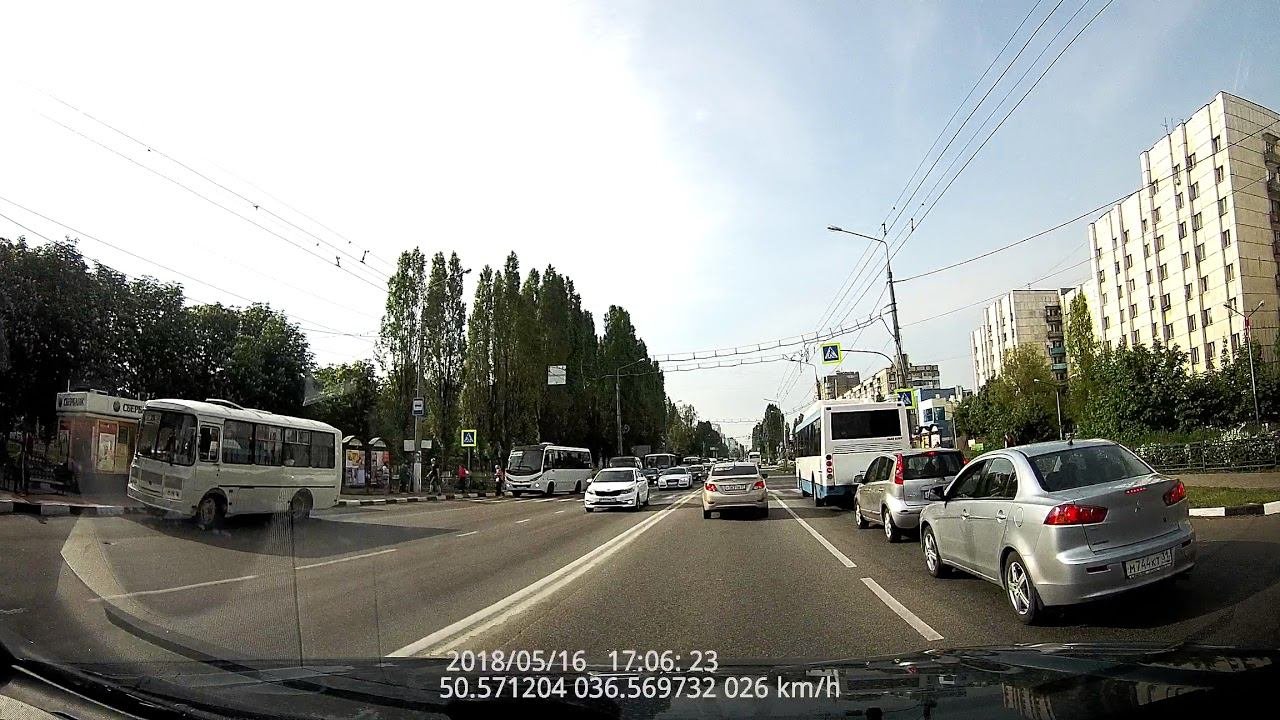 Белгород, ул.Костюкова - ул.Шорса- ул. Архиерейская 2018.05.16 170428A