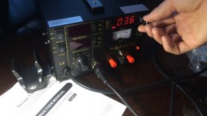 паяльная станция WEP 853D распаковка