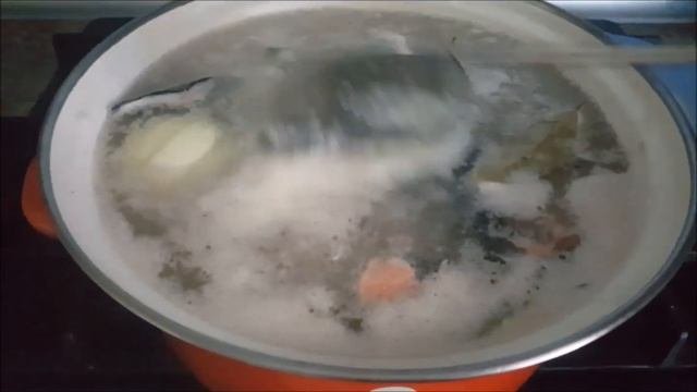 РЫБЬЯ ГОЛОВА ХВОСТ И ХРЕБТЫ ВАРИМ ВКУСНЫЙ ХОЛОДЕЦ