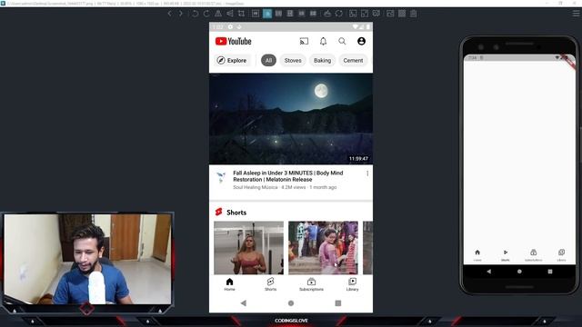 Flutter Tutorial (Only UI) - Building Youtube UI in 30 Mins